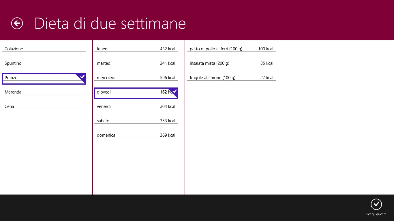 Dieta Facile screenshot 3