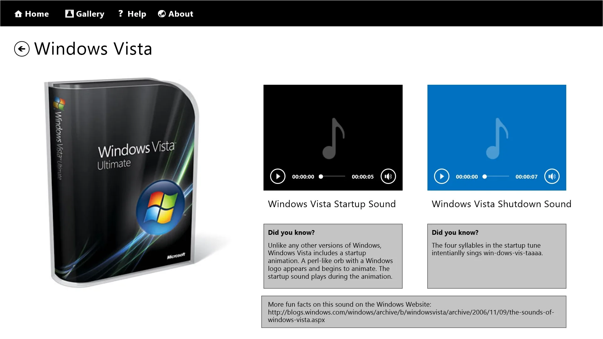 Collection of Windows Startup Sounds screenshot 4