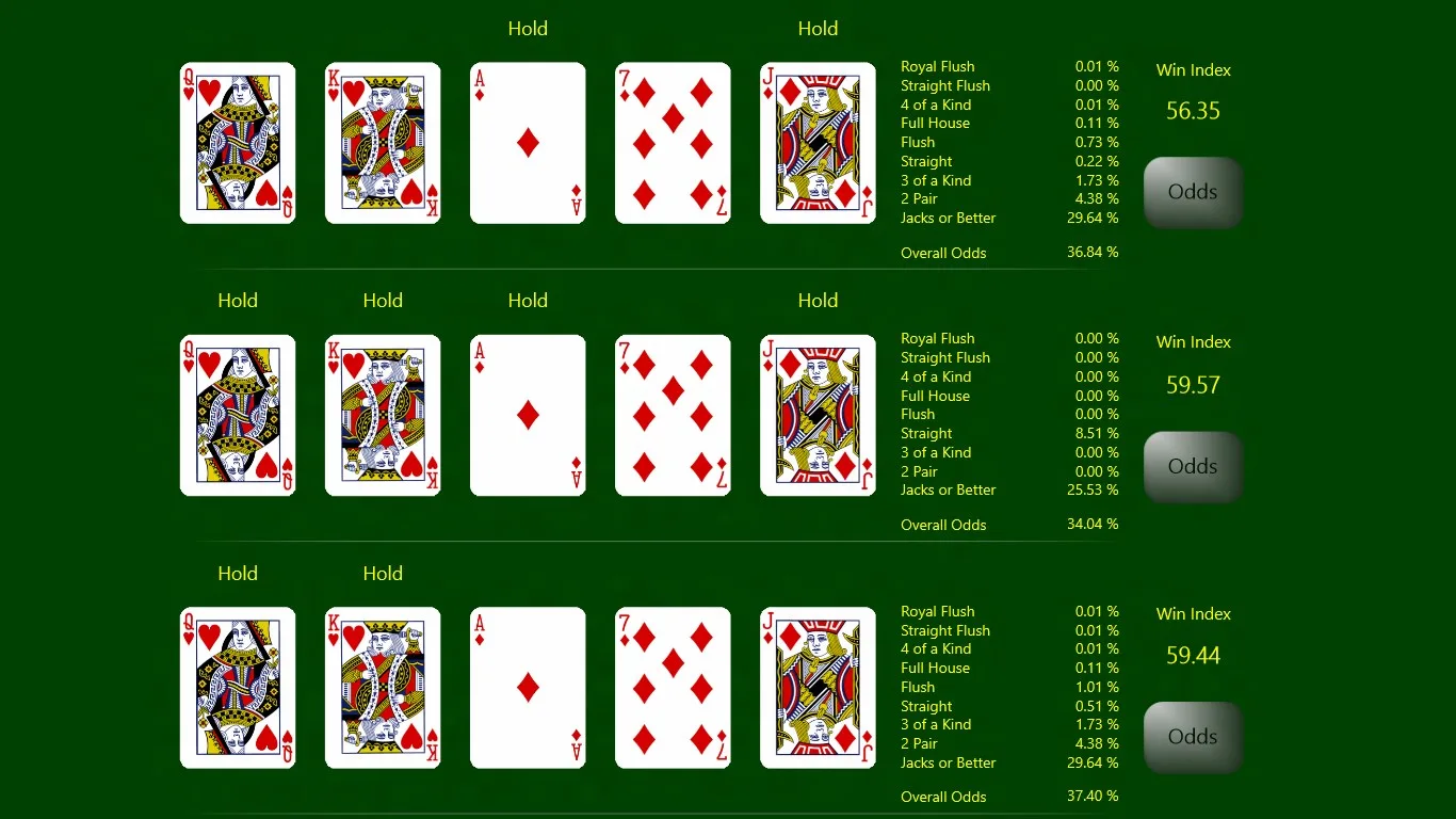 Draw Poker Free screenshot 3