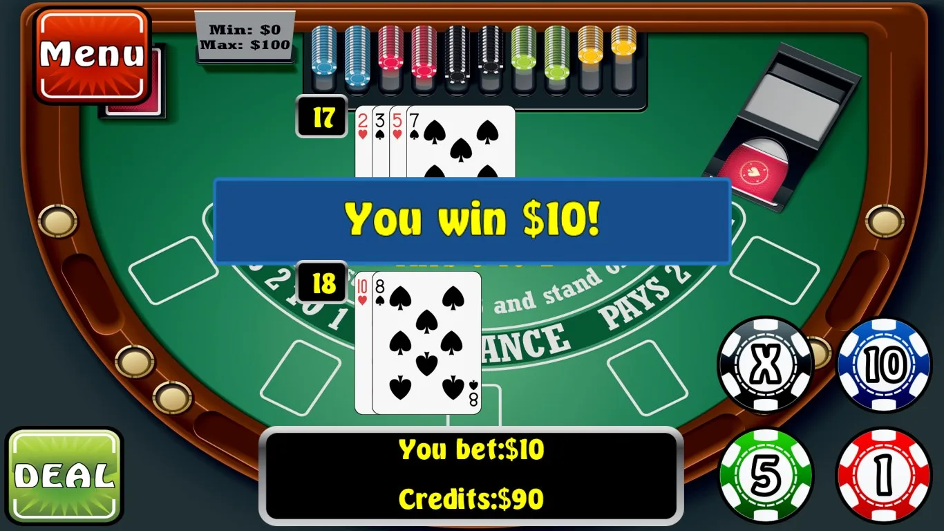 Blackjack Fever screenshot 2