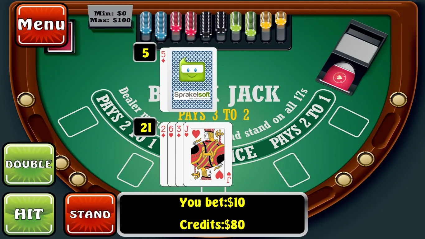 Blackjack Fever screenshot 5