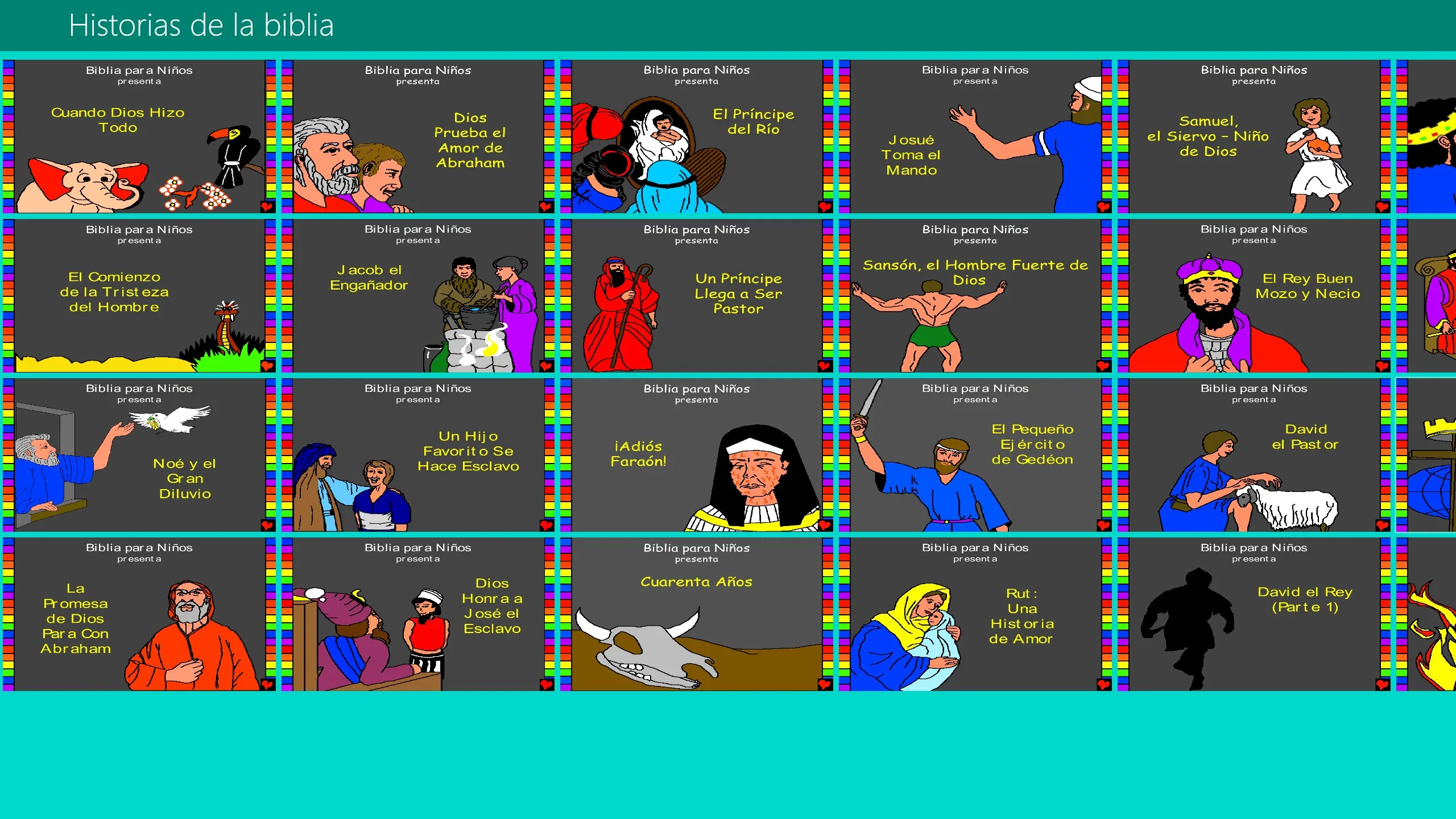 Bible Stories Spanish screenshot 1