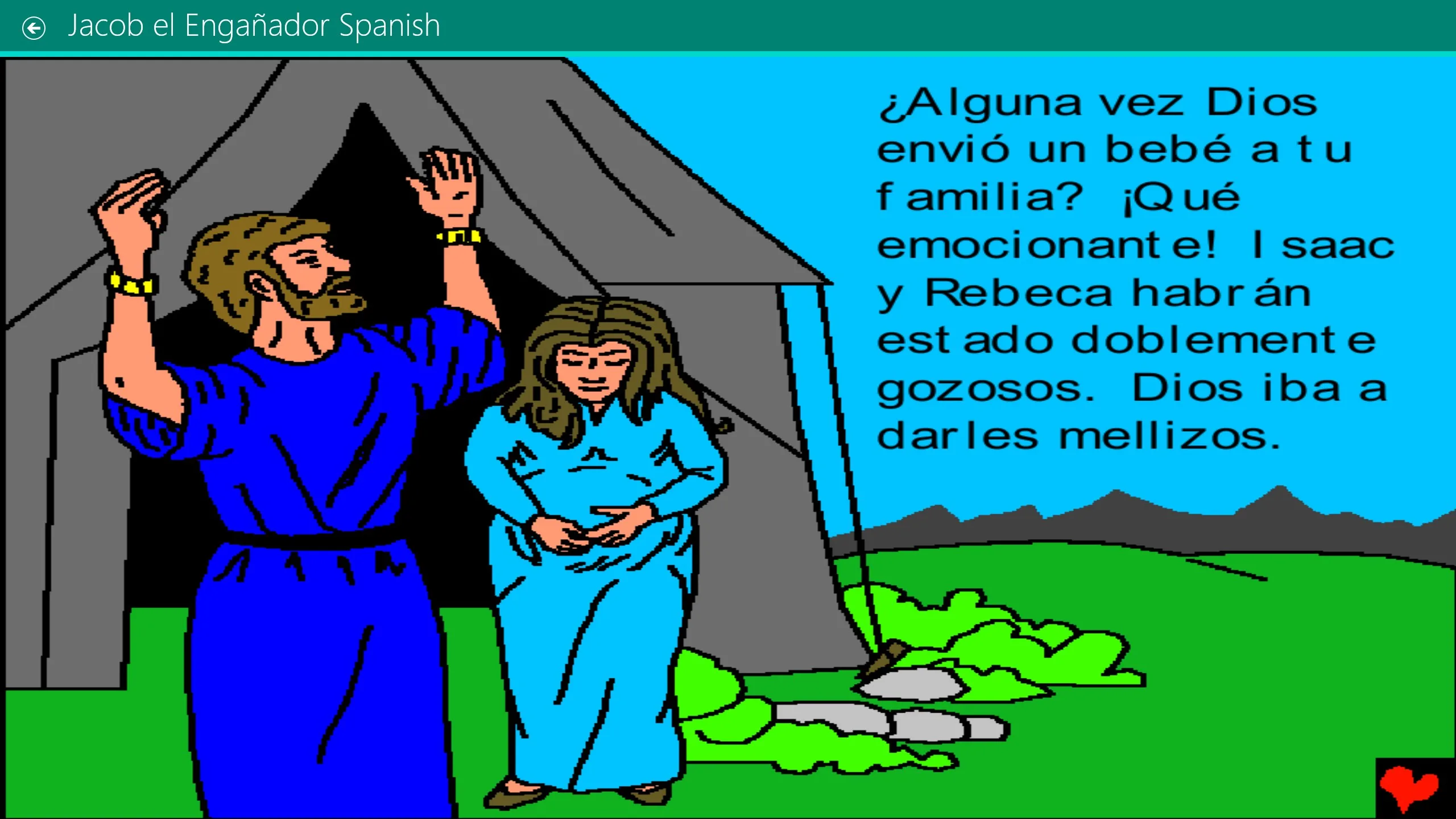 Bible Stories Spanish screenshot 2