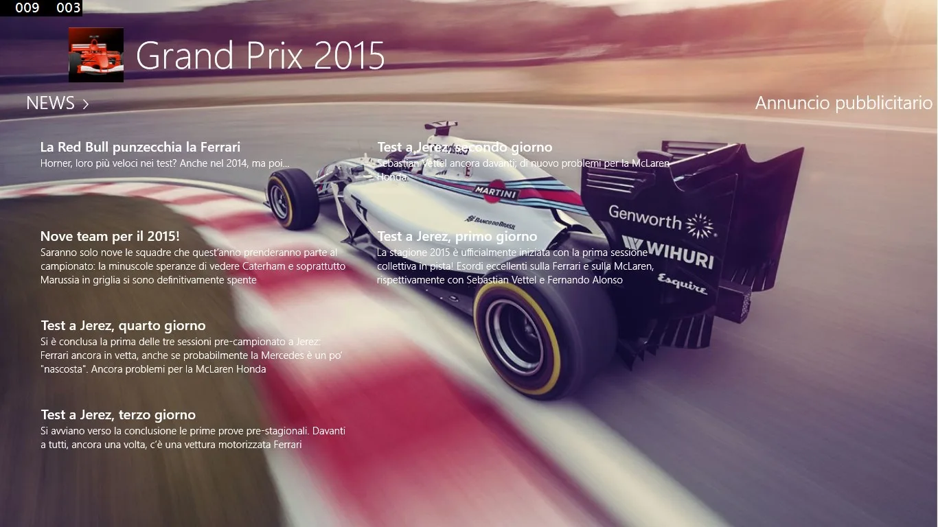 Grand Prix 2015 screenshot 1
