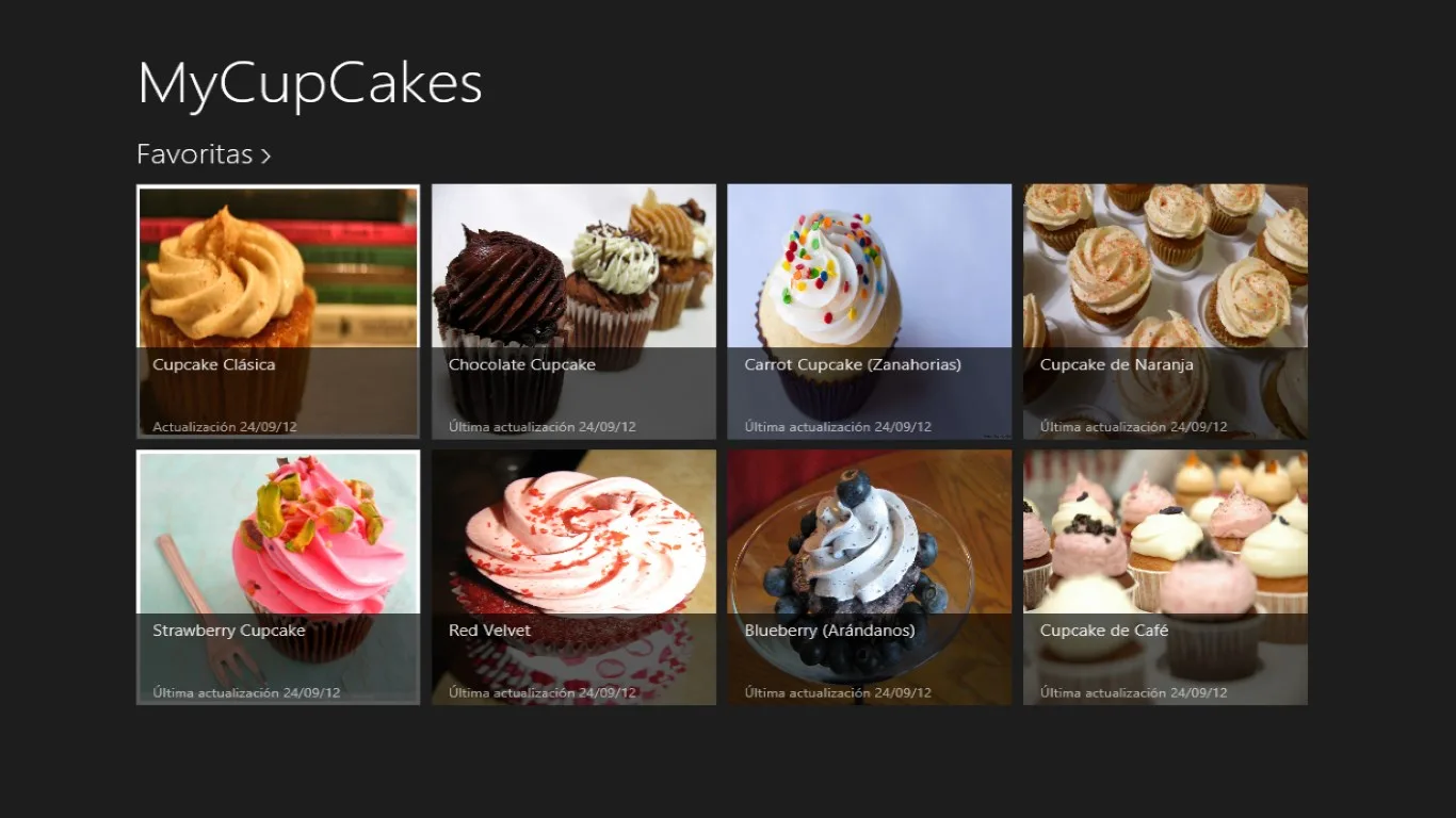 MyCupCakes screenshot 1