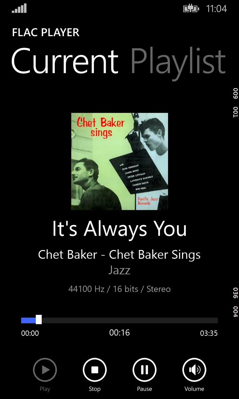FLAC Player screenshot 2