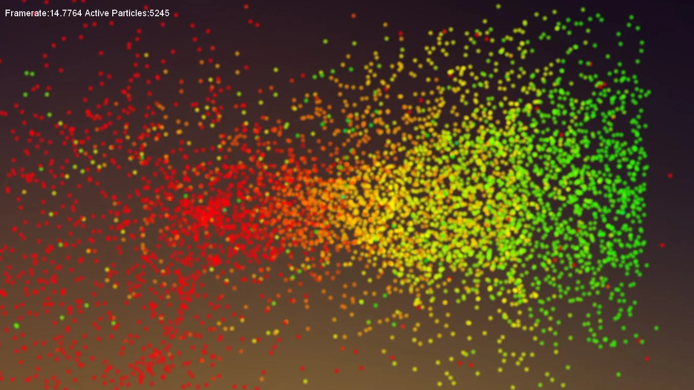 Particle System screenshot 1