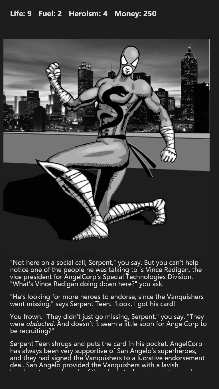 Superhero's Choice Volume 1 screenshot 2