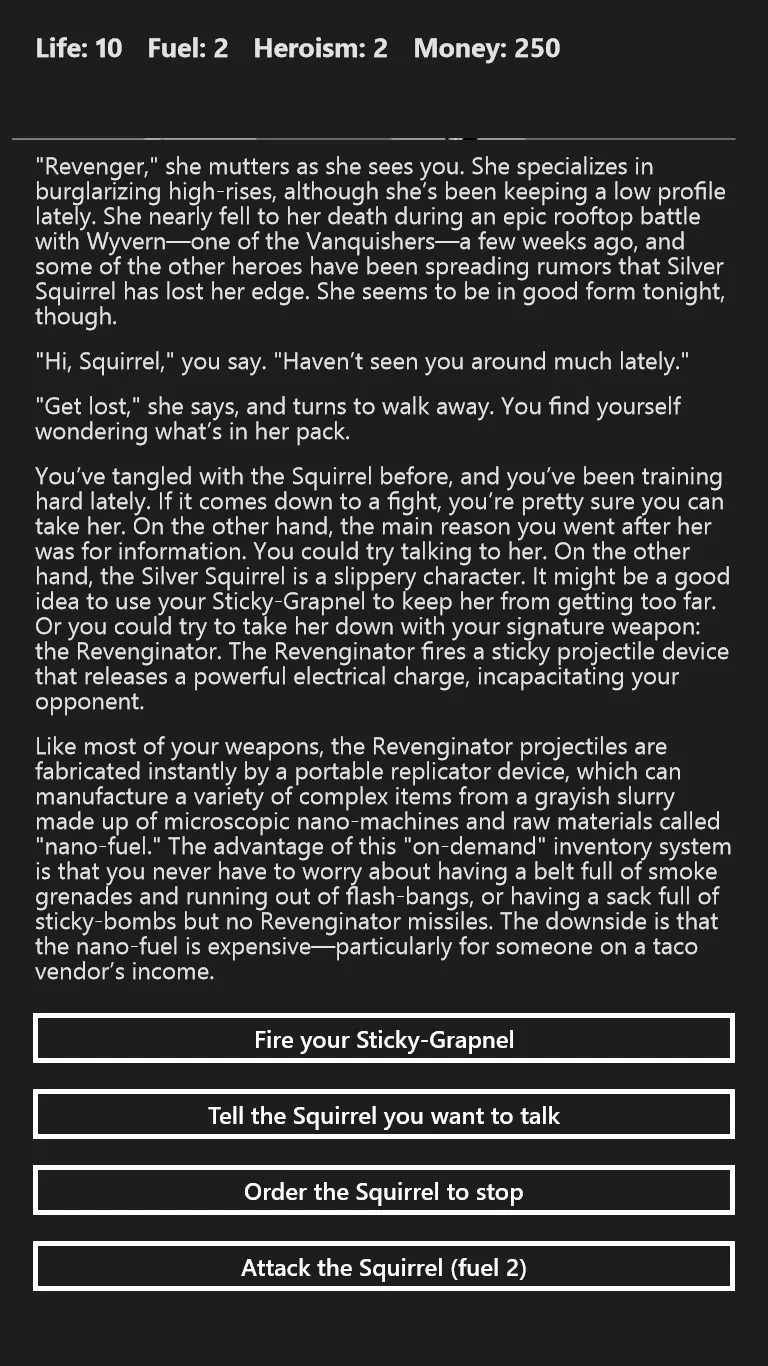 Superhero's Choice Volume 1 screenshot 3