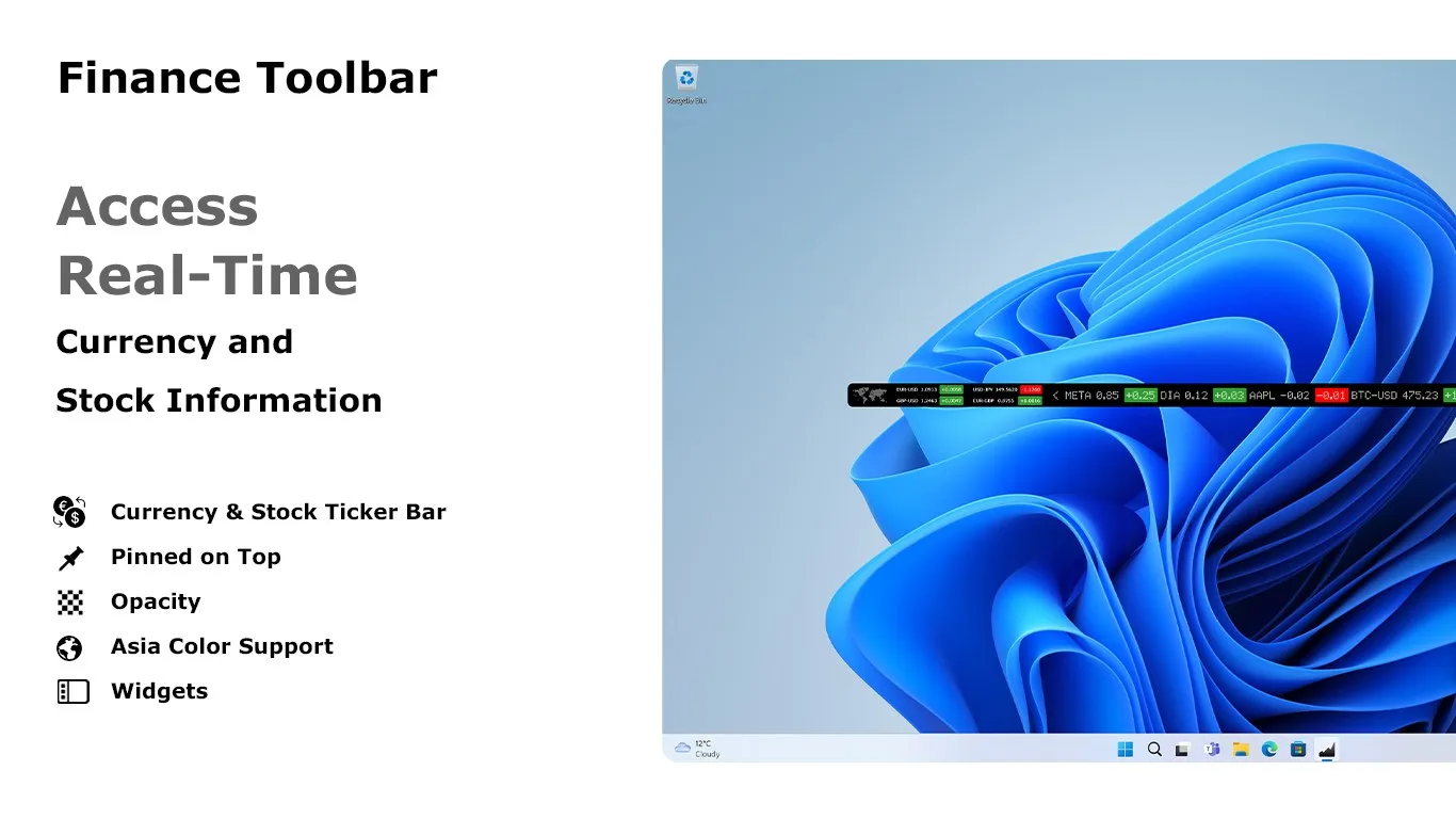 Finance Toolbar screenshot 1