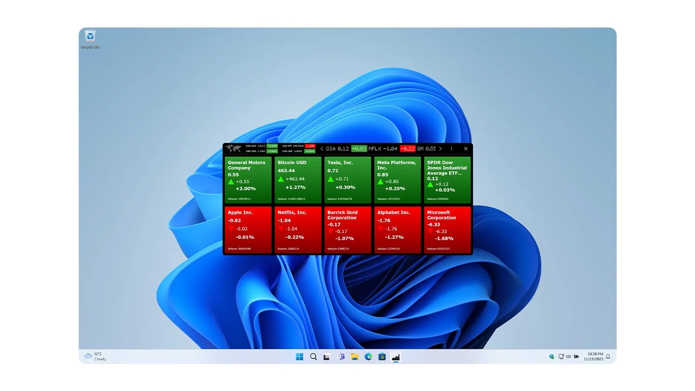 Finance Toolbar screenshot 3