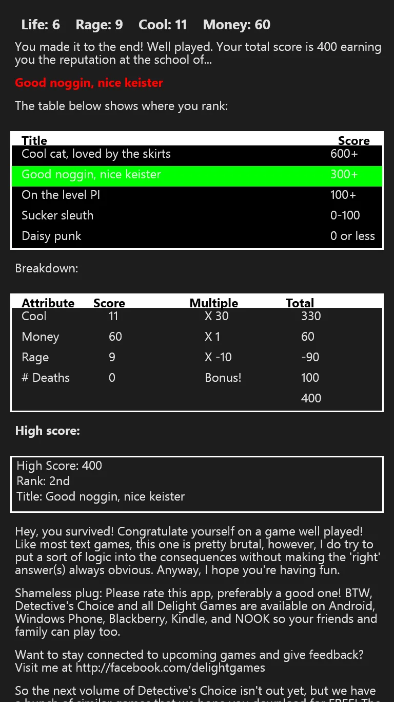 Detective's Choice Volume 1 screenshot 4