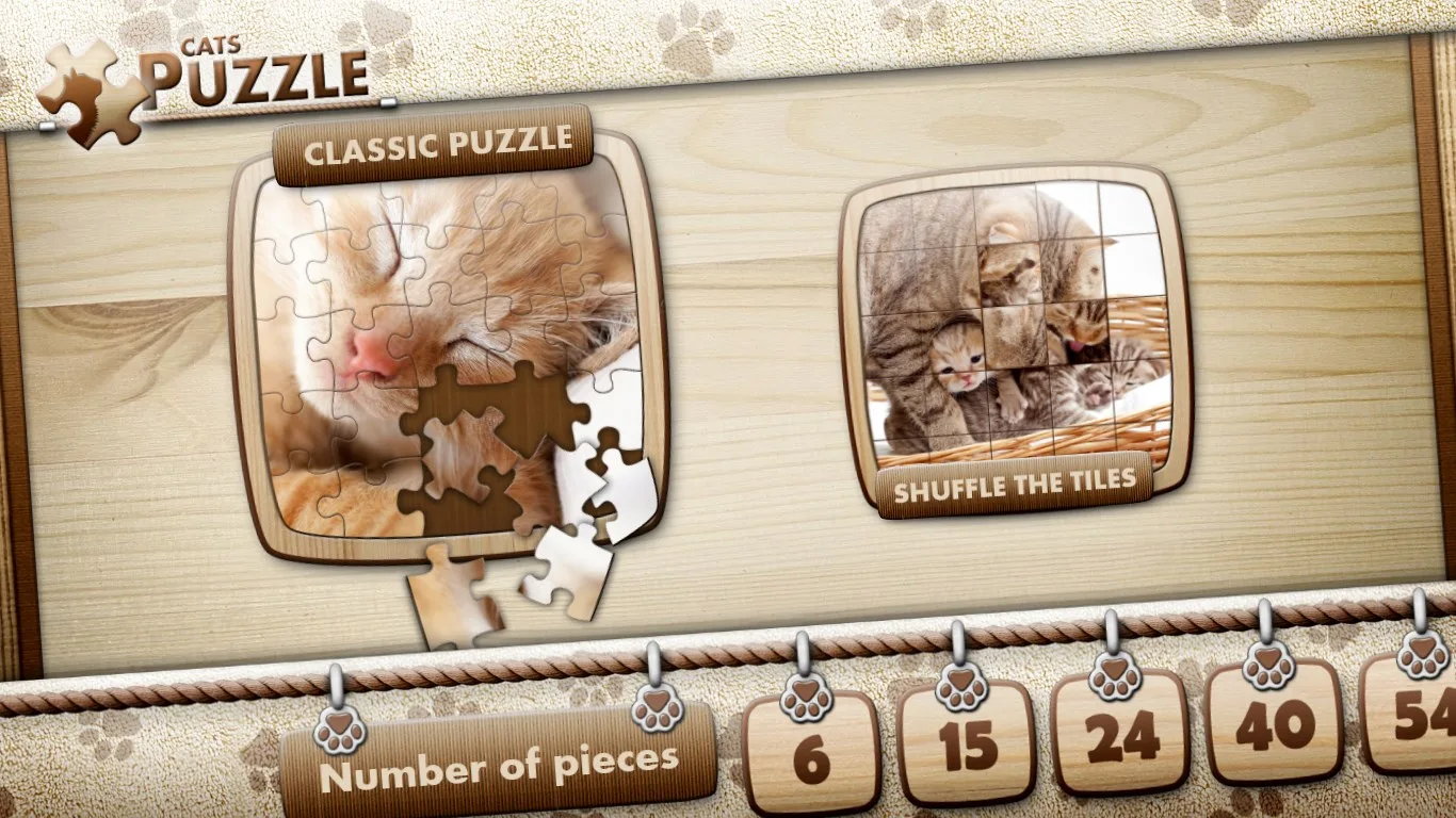 Cats Puzzle screenshot 1