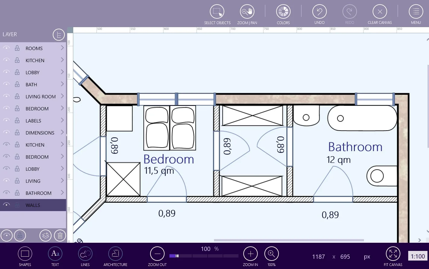 ArchiTech Sketchpad screenshot 3