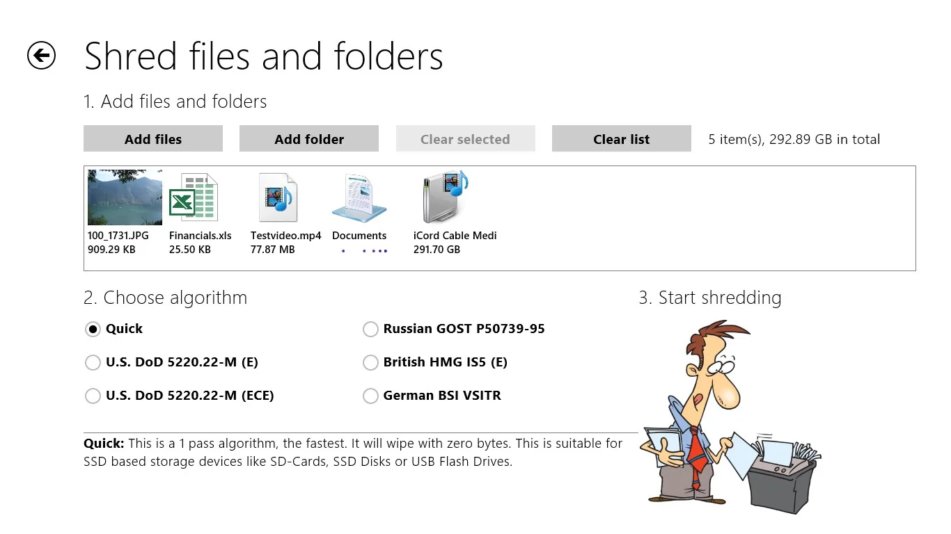Shredder8 screenshot 3