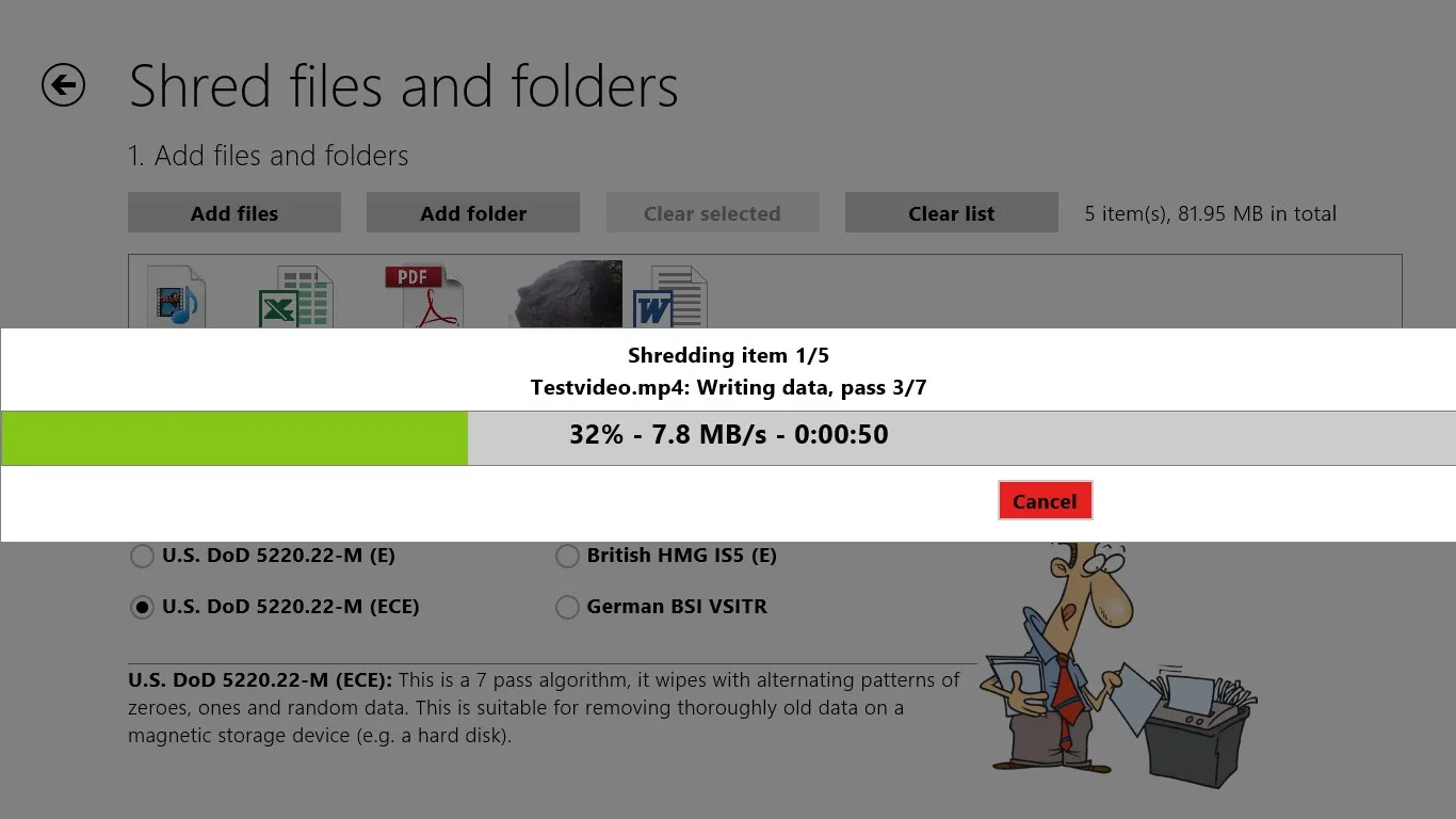 Shredder8 screenshot 4