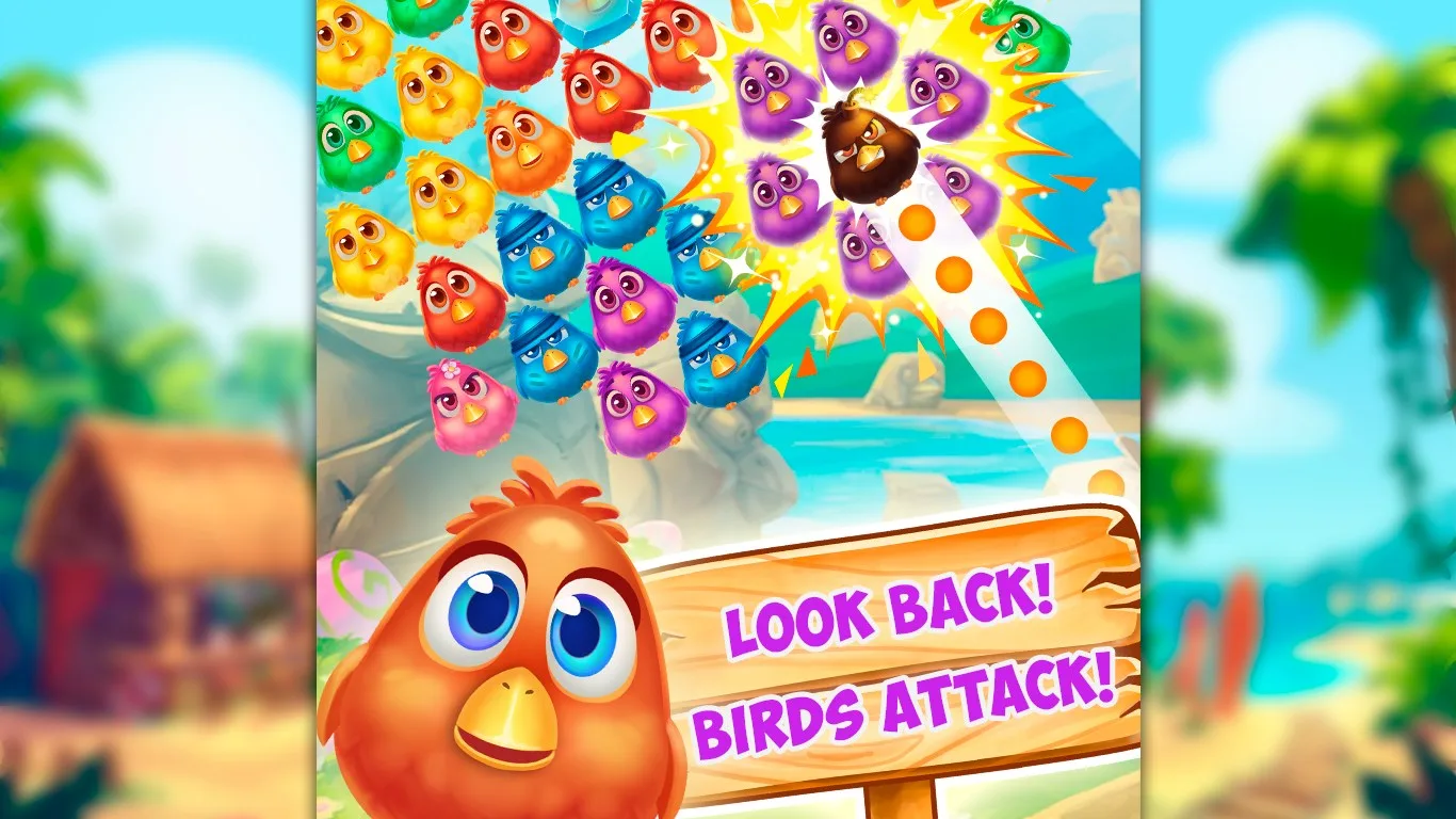 Bubble Birds 4 screenshot 1