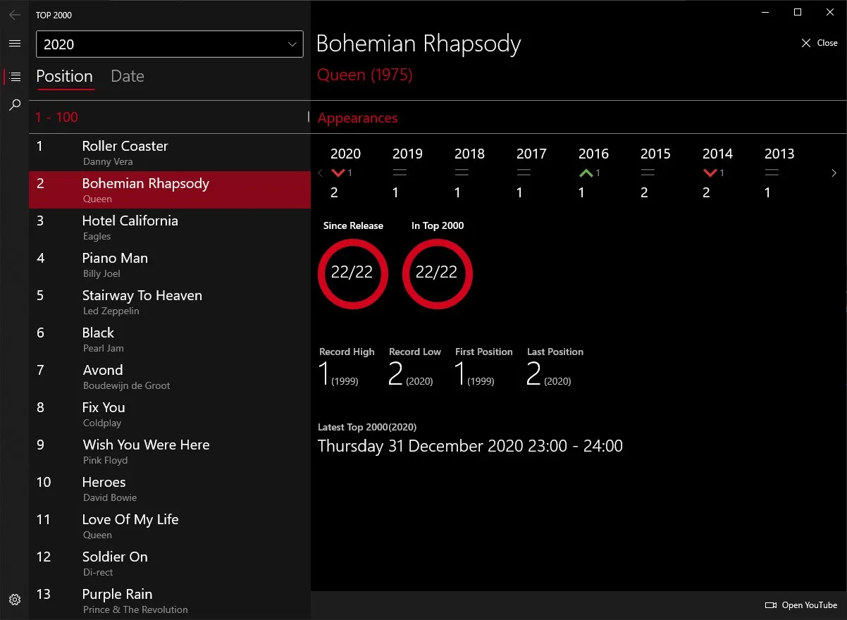 Top 2000 screenshot 4