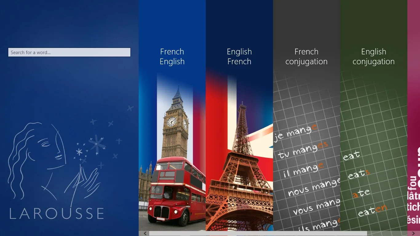 Dictionnaire français – anglais Larousse screenshot 1