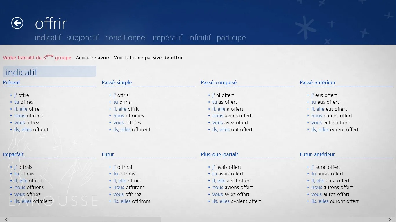 Dictionnaire français – anglais Larousse screenshot 4