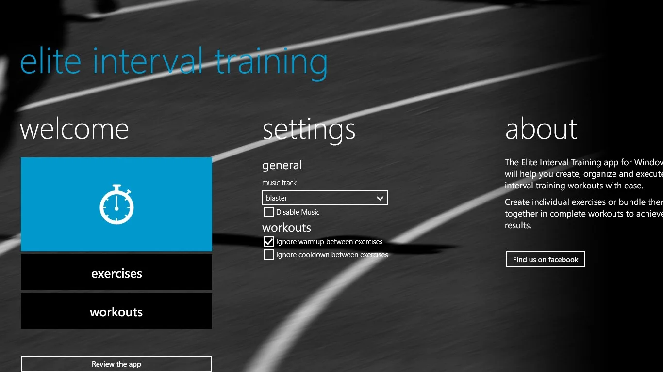 Elite Interval Training screenshot 1