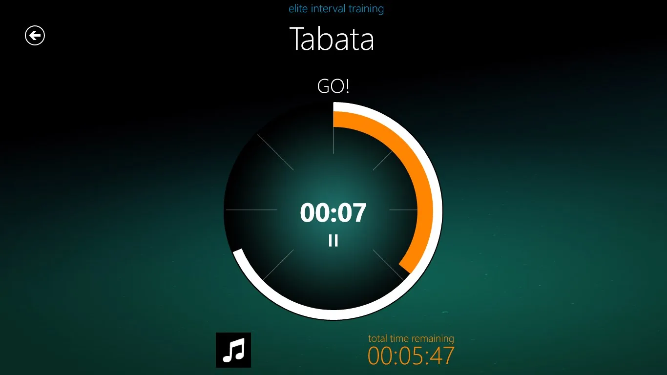 Elite Interval Training screenshot 3