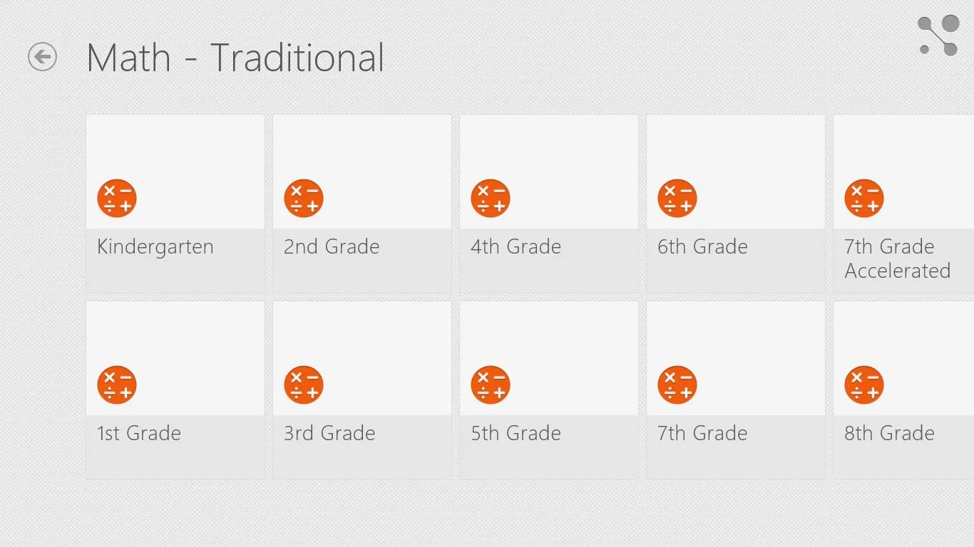 Common Core Standards screenshot 2