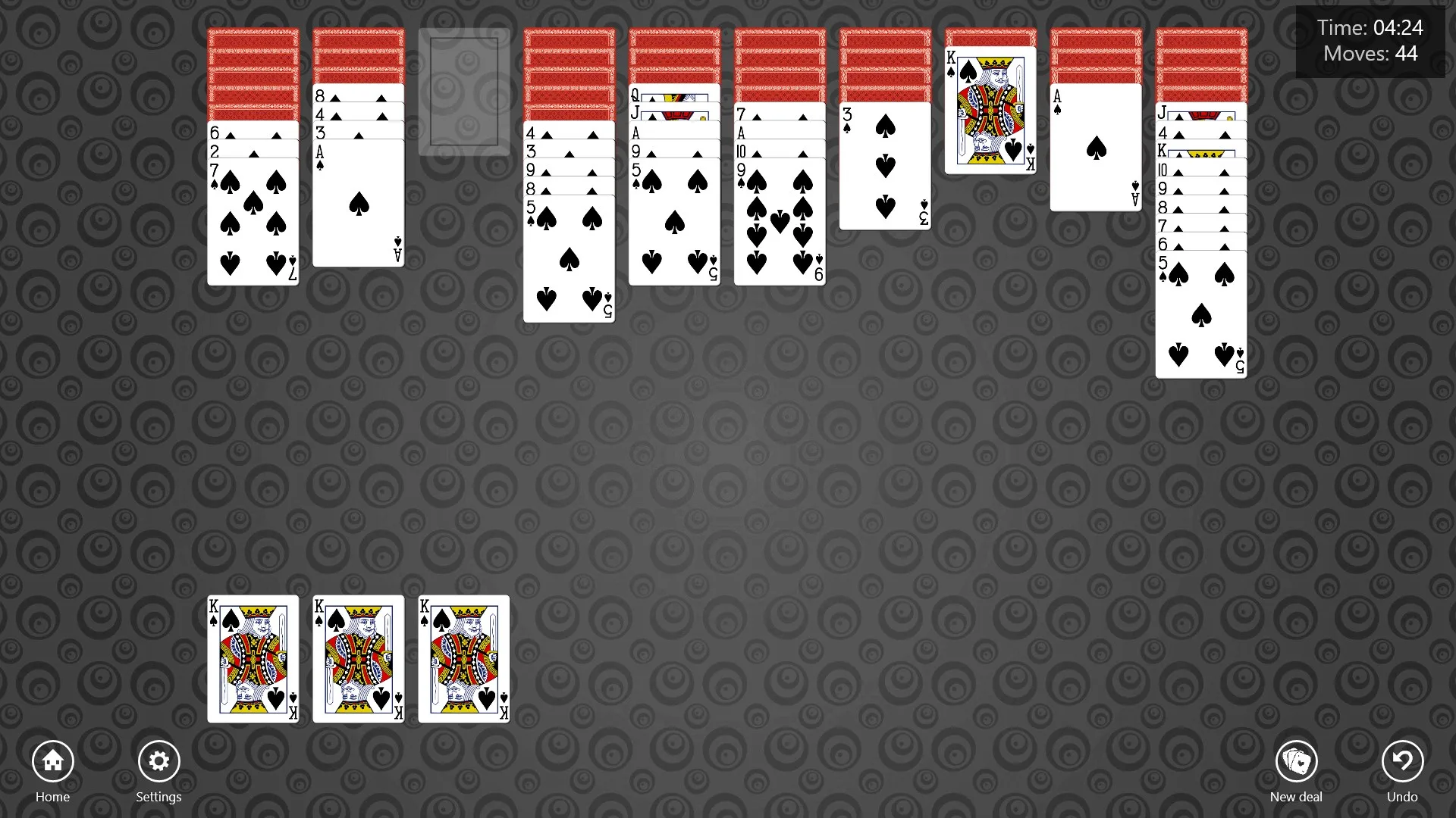 Spider Solitaire HD Free screenshot 2