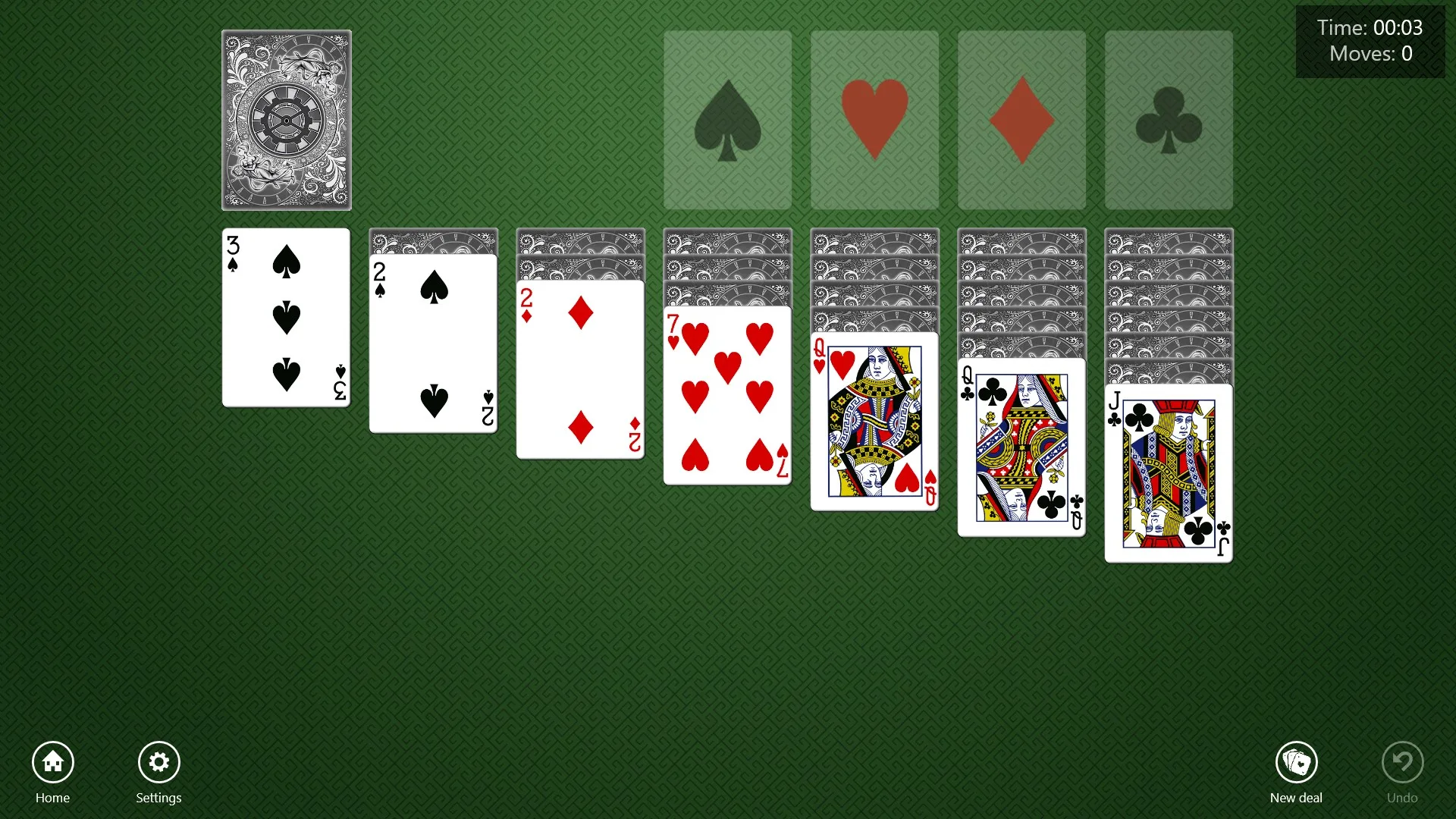 Klondike Solitaire HD Free screenshot 1