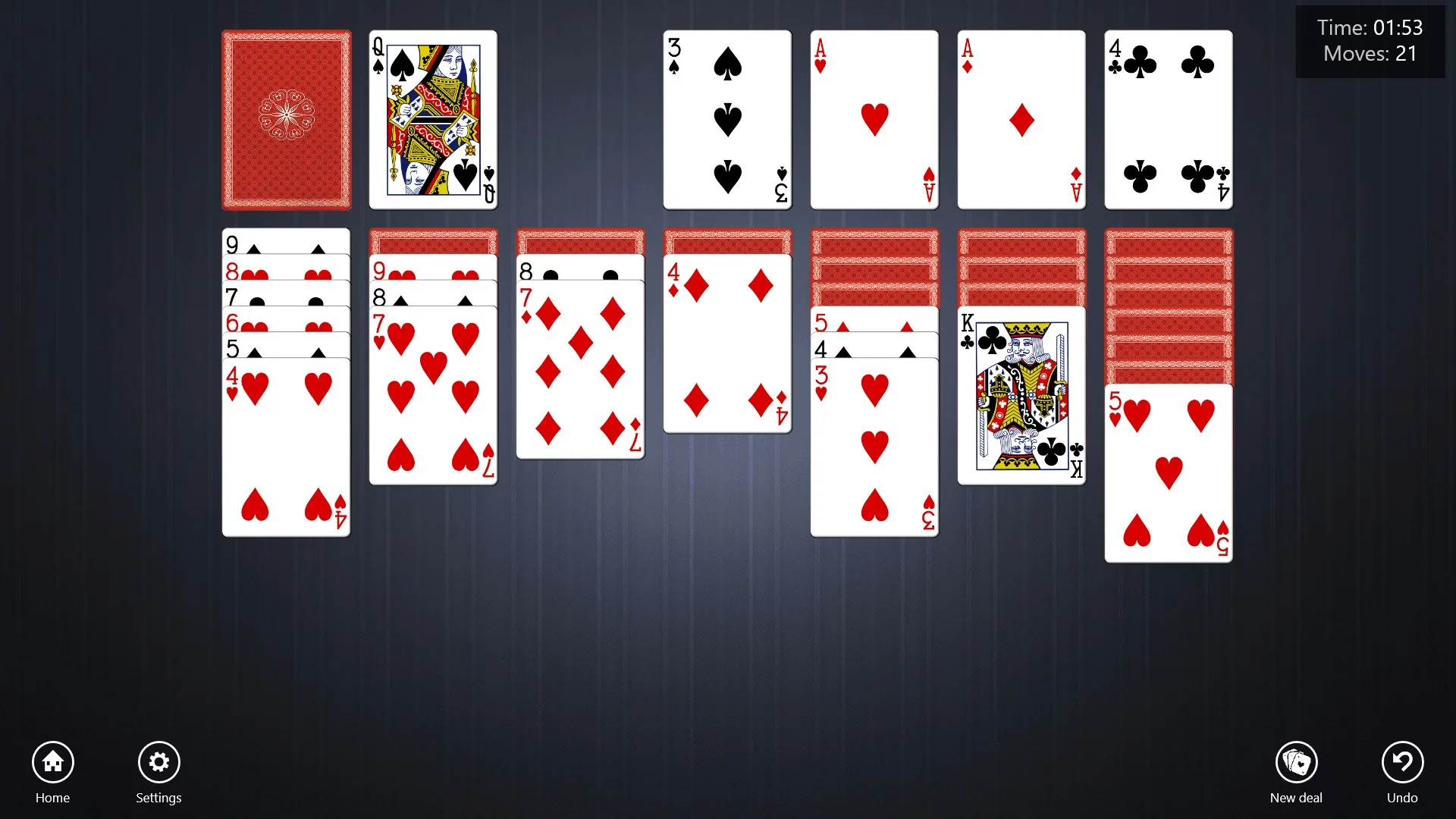 Klondike Solitaire HD Free screenshot 2
