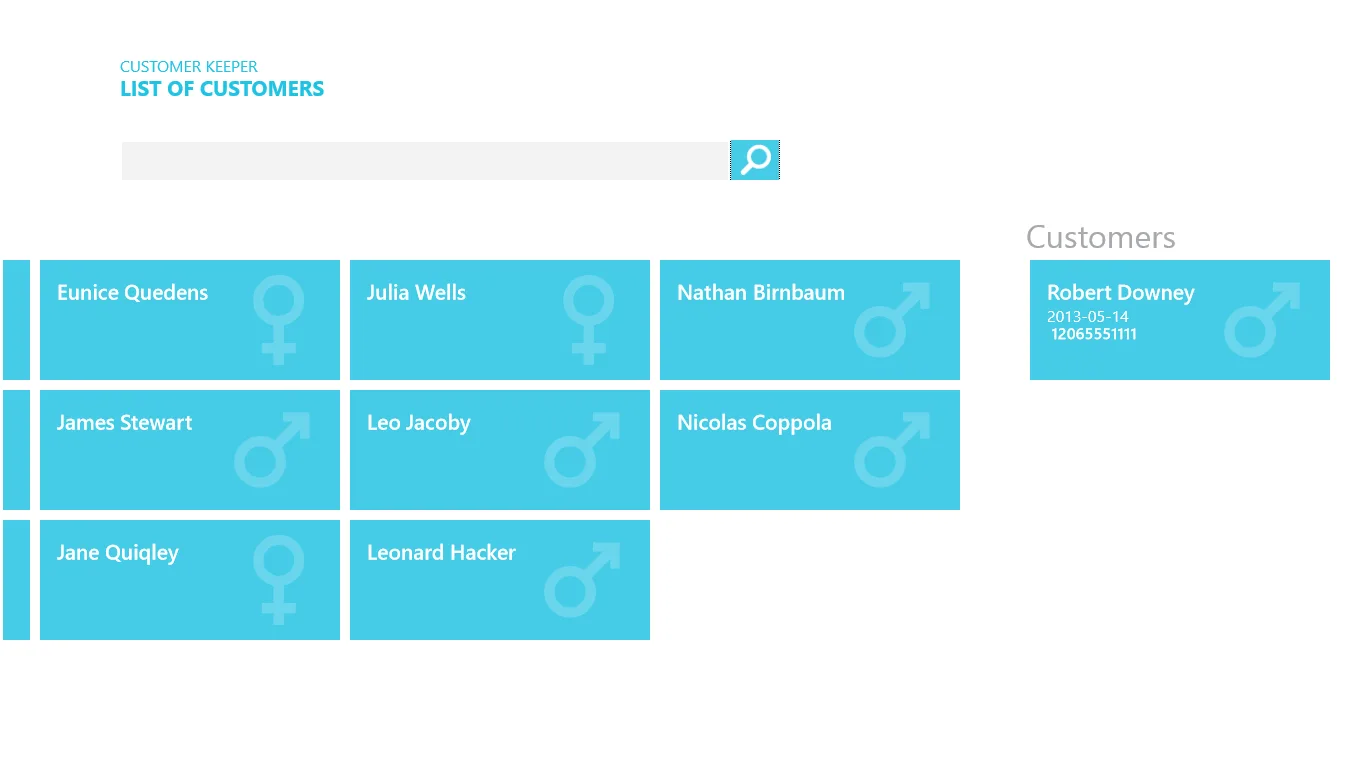 Customer Keeper screenshot 2