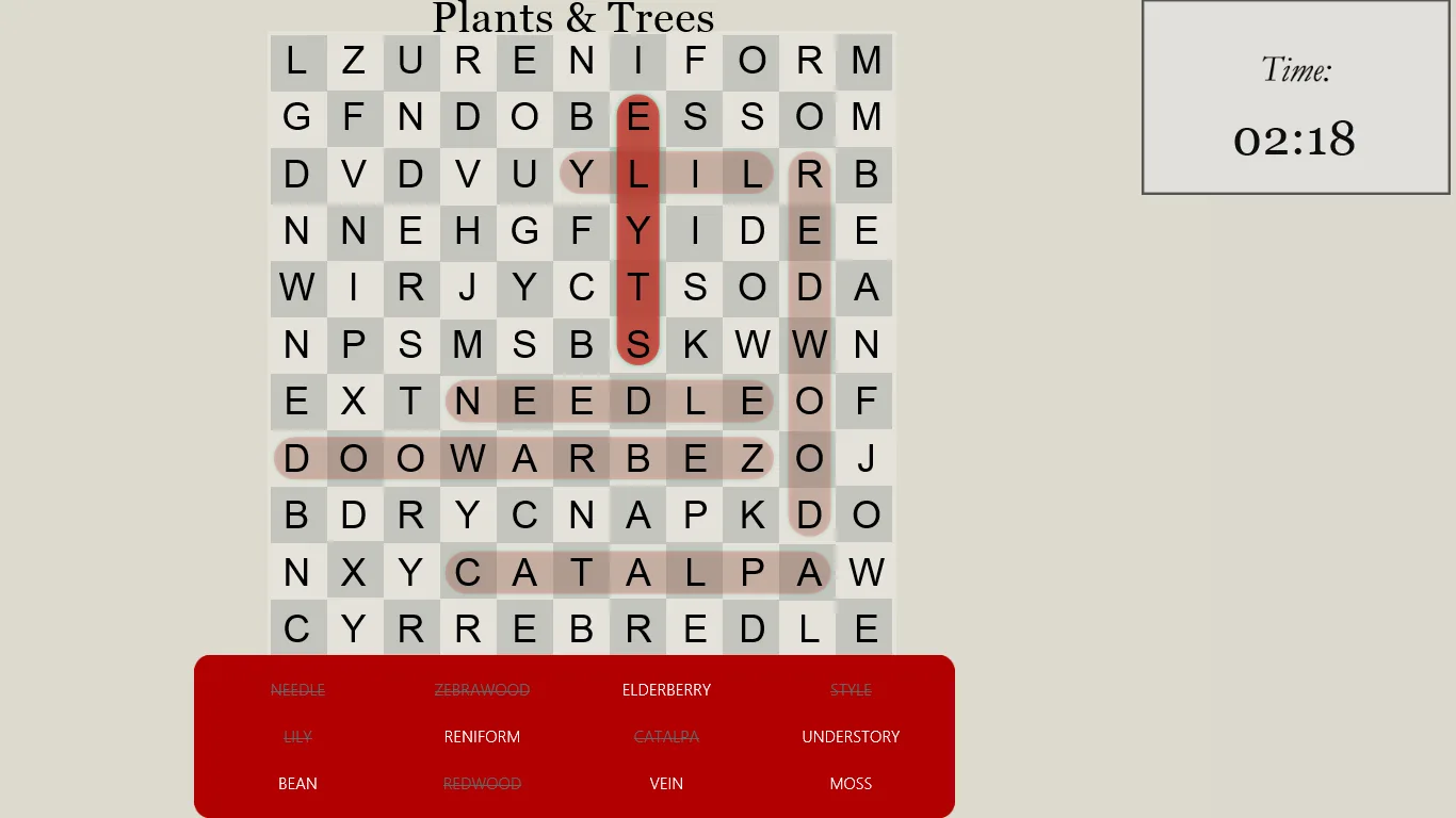 Ultimate Word Search Free screenshot 5