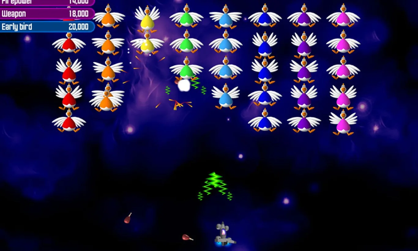 Chicken Invaders 2 HD screenshot 1