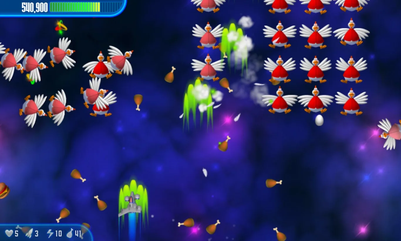 Chicken Invaders 3 HD screenshot 2
