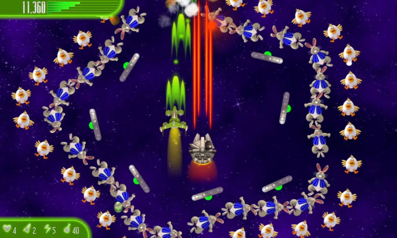 Chicken Invaders 4 Easter HD screenshot 4