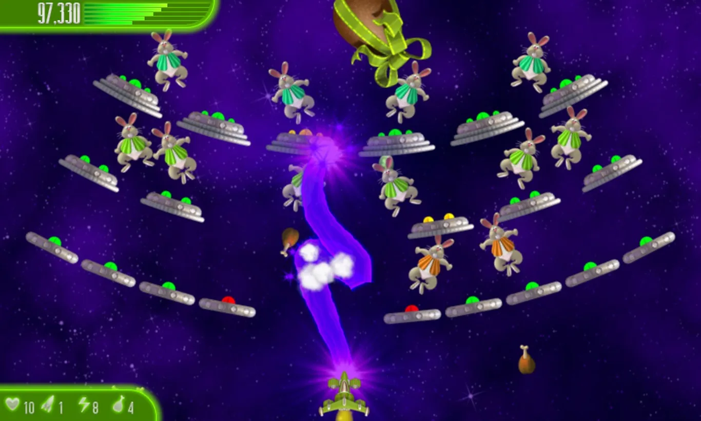 Chicken Invaders 4 Easter HD screenshot 5