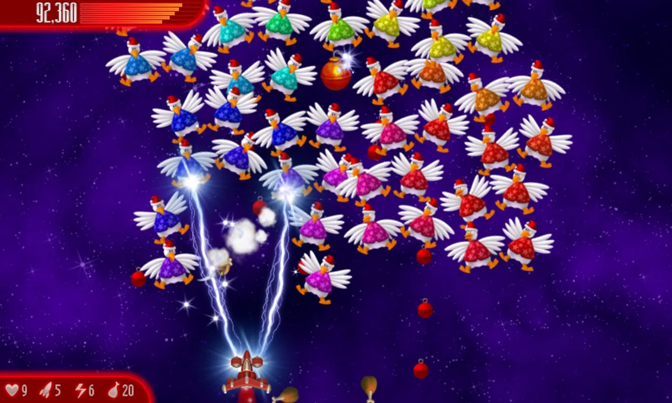 Chicken Invaders 4 Xmas HD screenshot 4