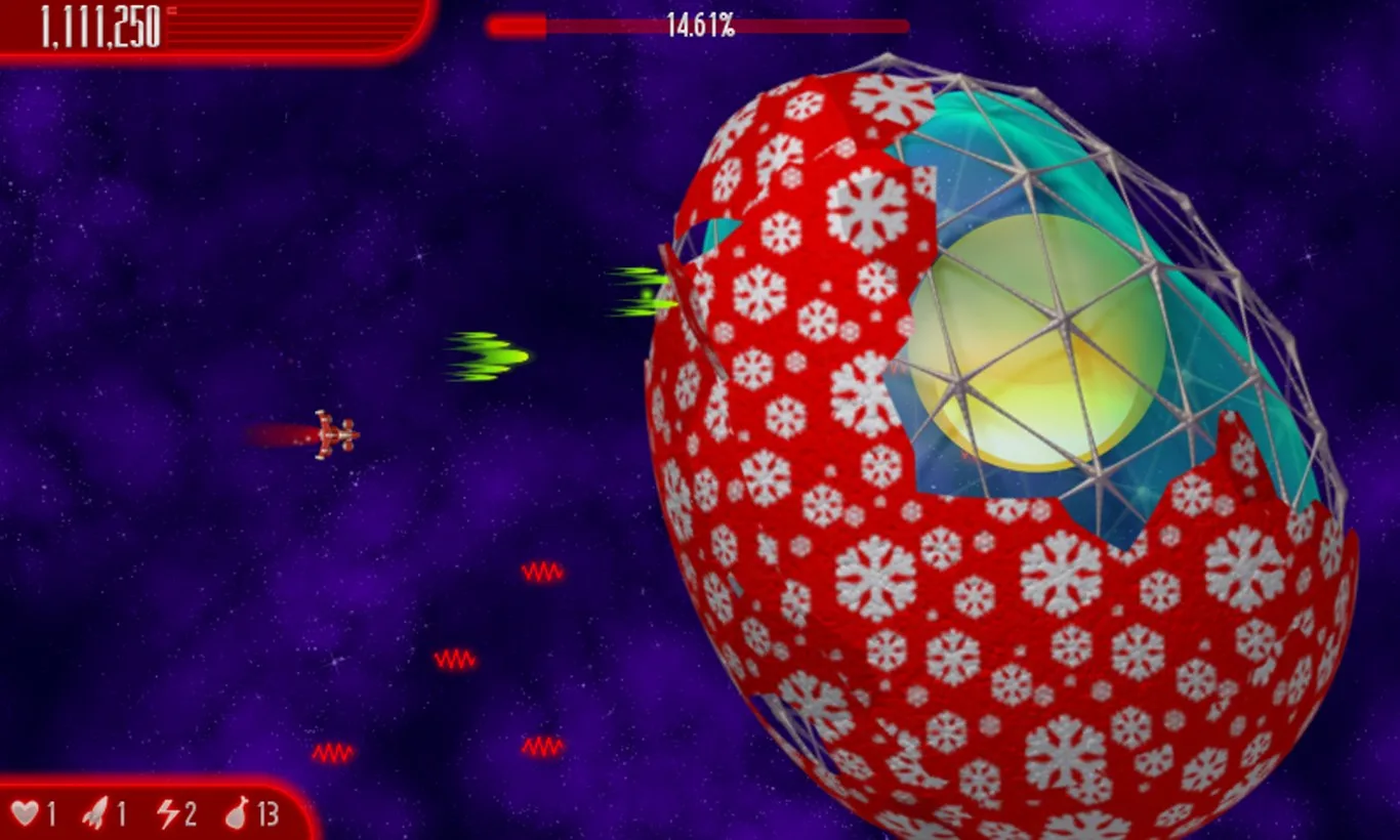Chicken Invaders 4 Xmas HD screenshot 5