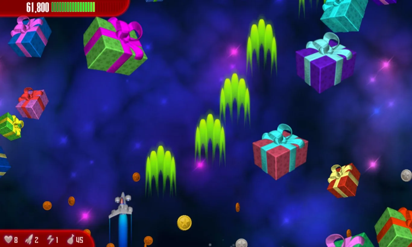 Chicken Invaders 3 Xmas HD screenshot 2