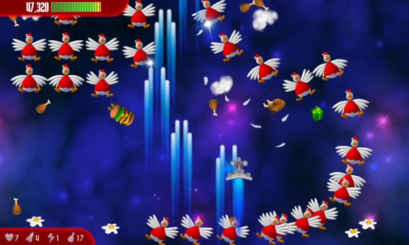 Chicken Invaders 3 Xmas HD screenshot 3