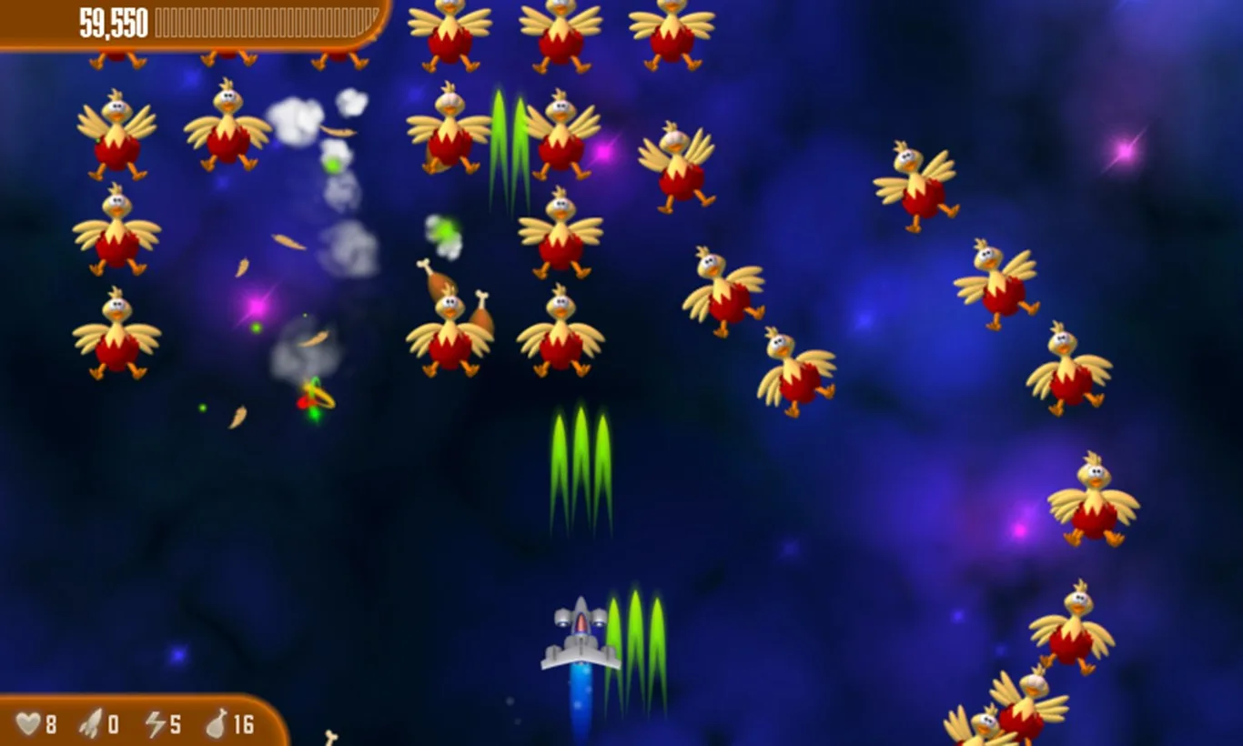 Chicken Invaders 3 Easter HD screenshot 2