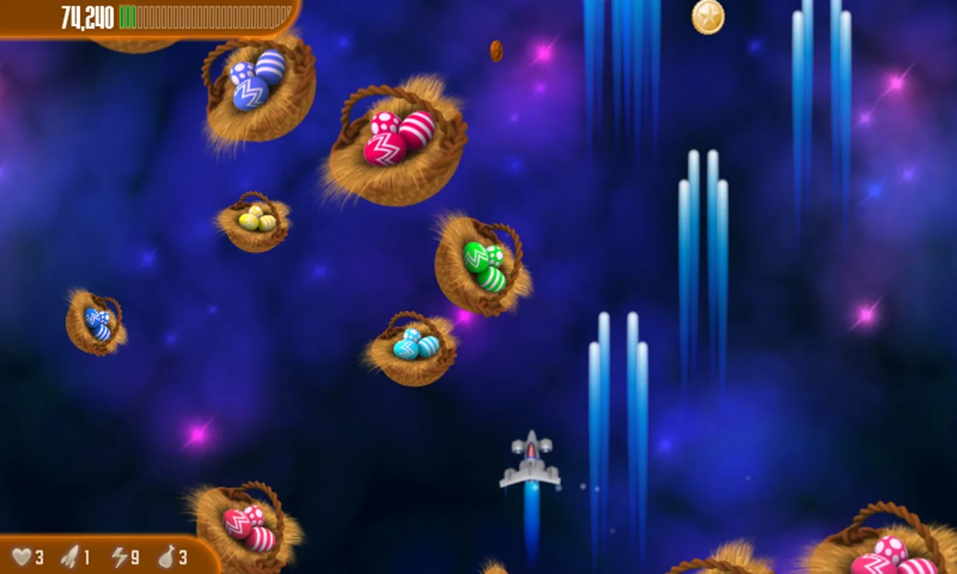 Chicken Invaders 3 Easter HD screenshot 3