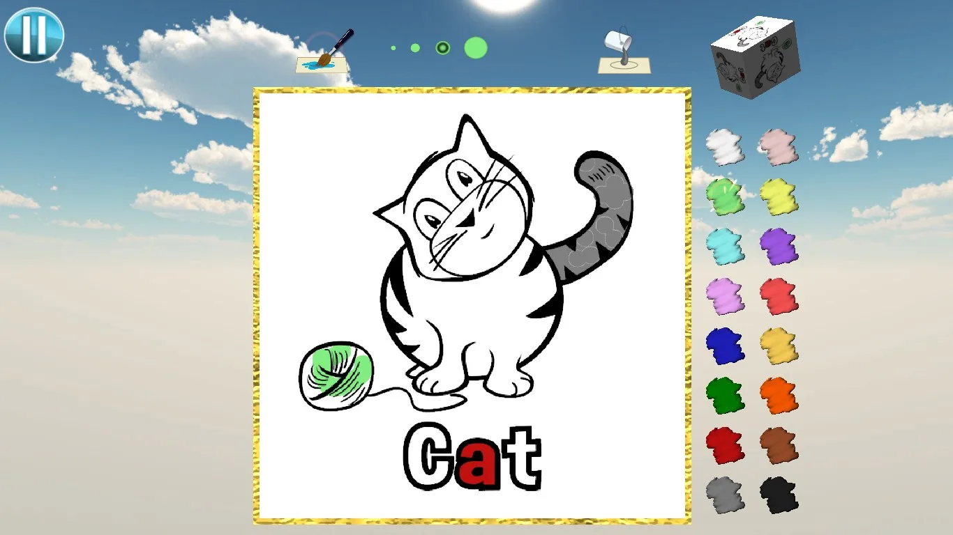 ABC Coloring Town Free screenshot 3