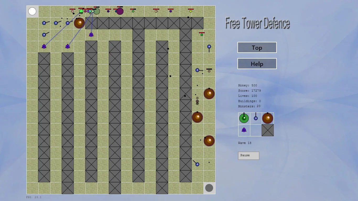 Free Tower Defence screenshot 1