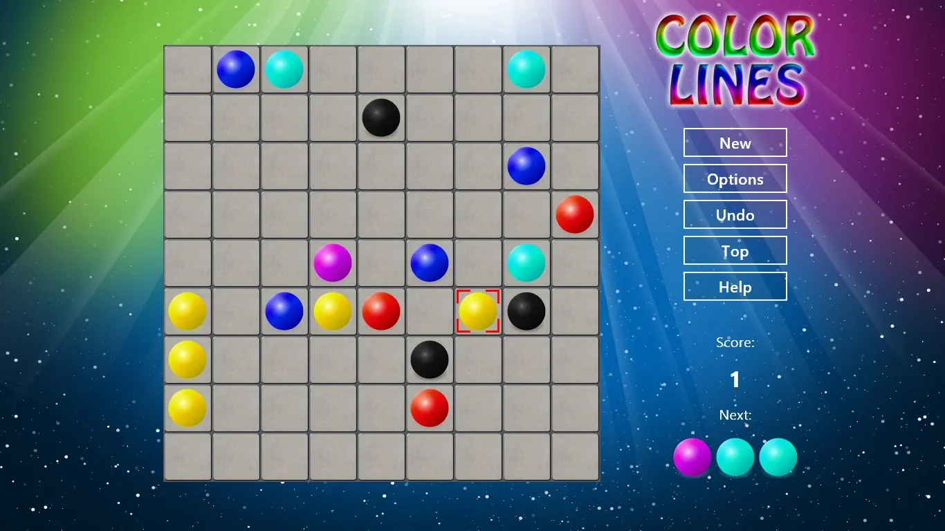 Color Lines Pro screenshot 1