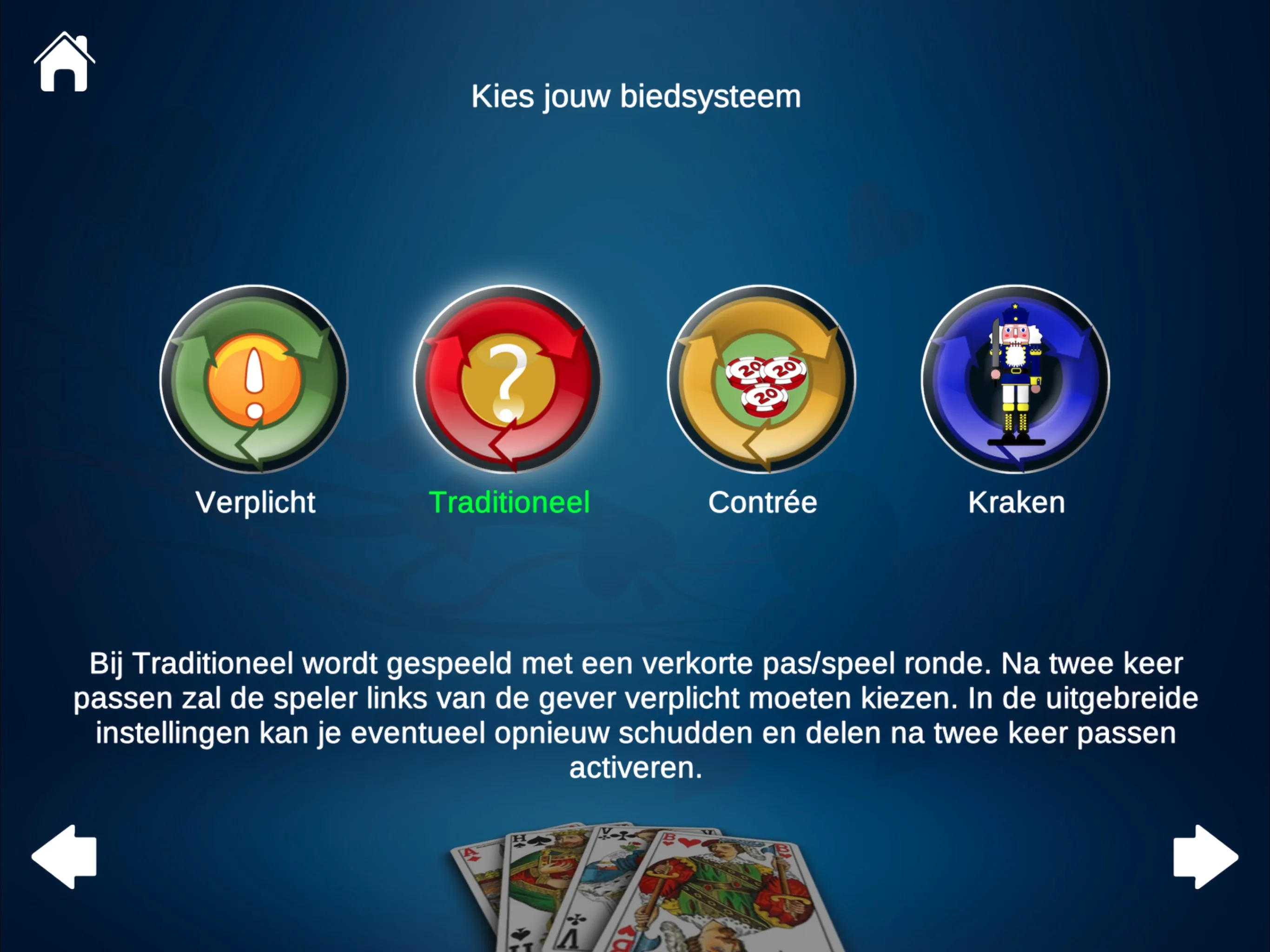 Klaverjas HD screenshot 2