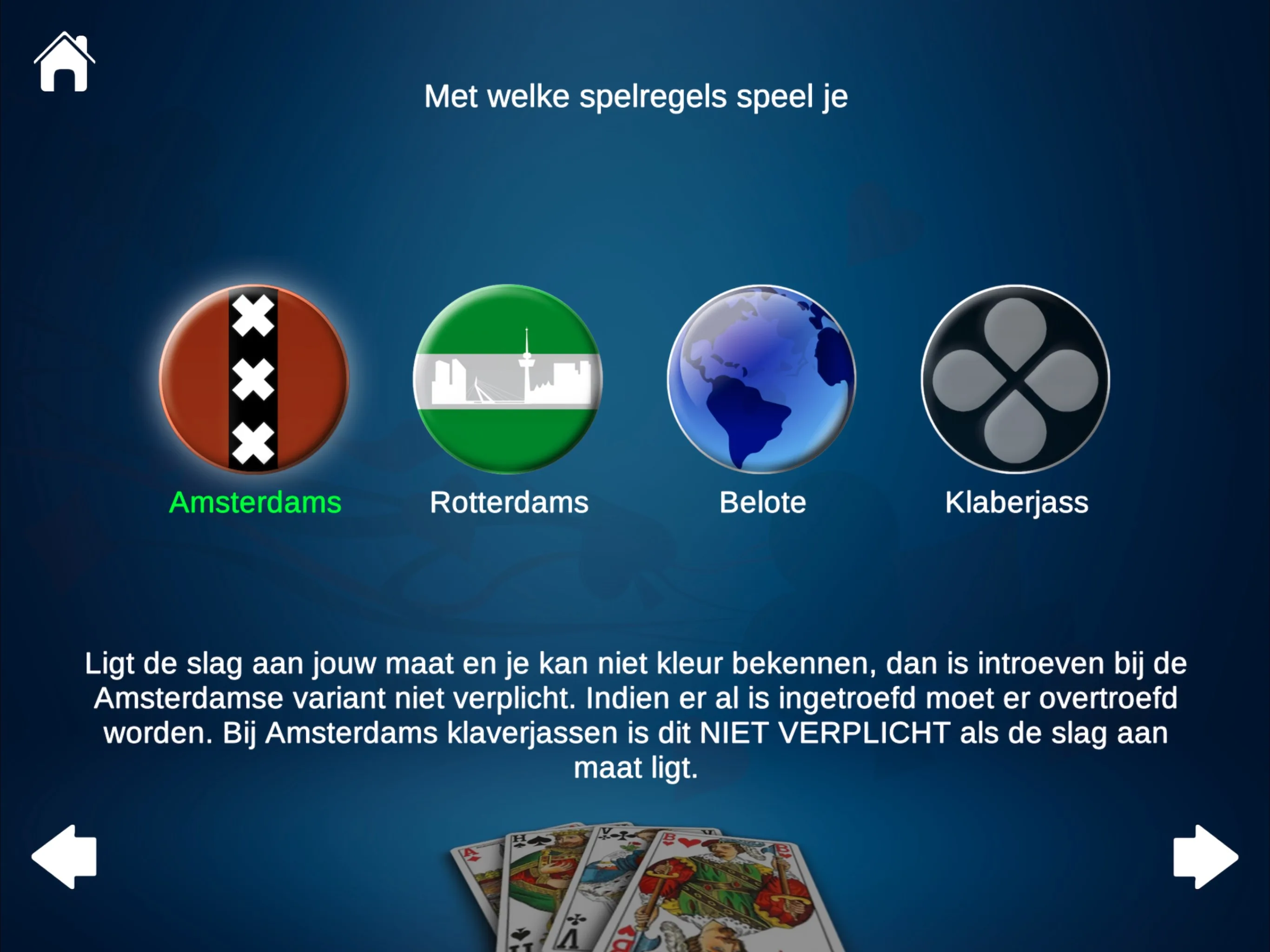 Klaverjas HD screenshot 3