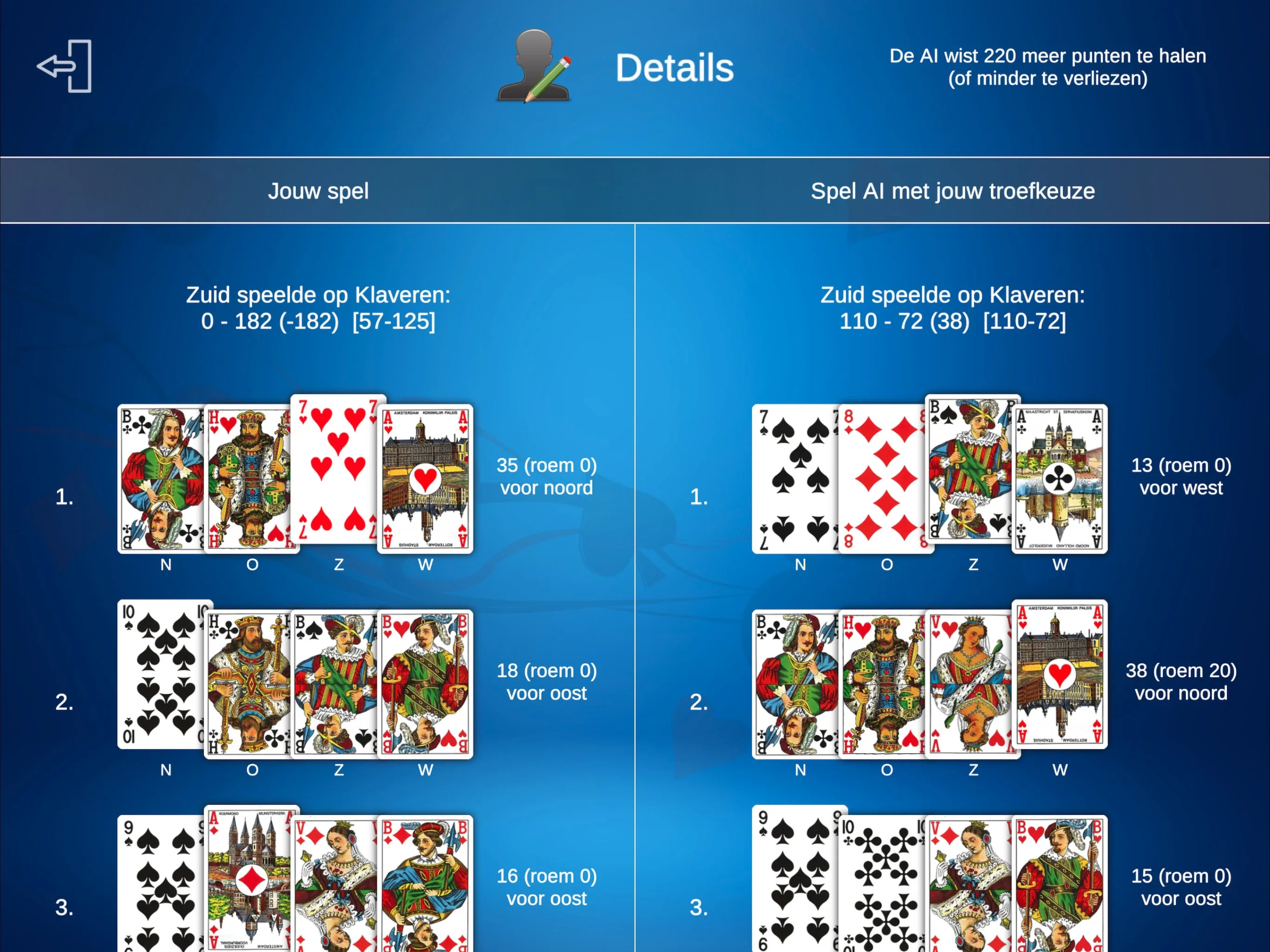 Klaverjas HD screenshot 4