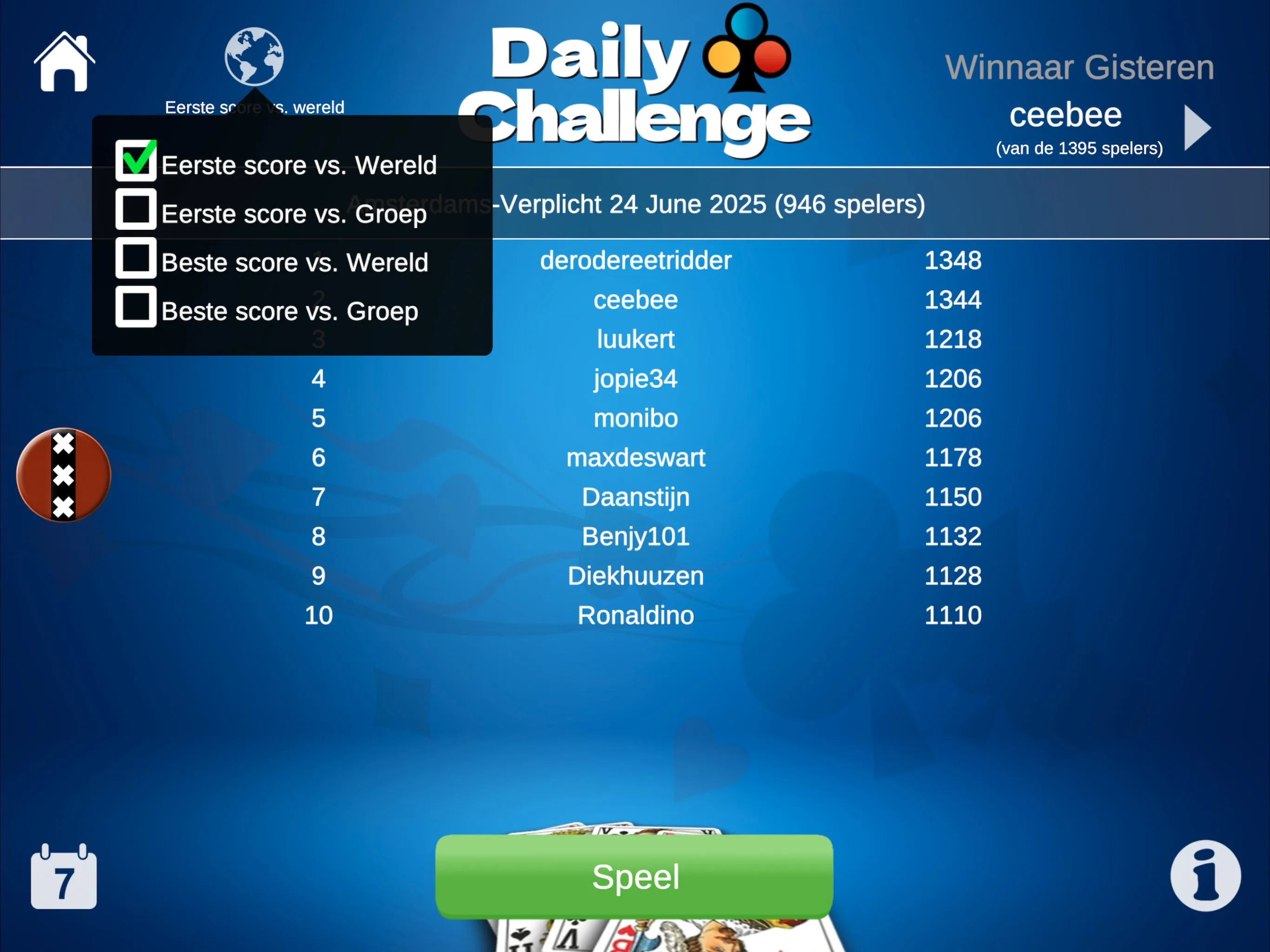 Klaverjas HD screenshot 5