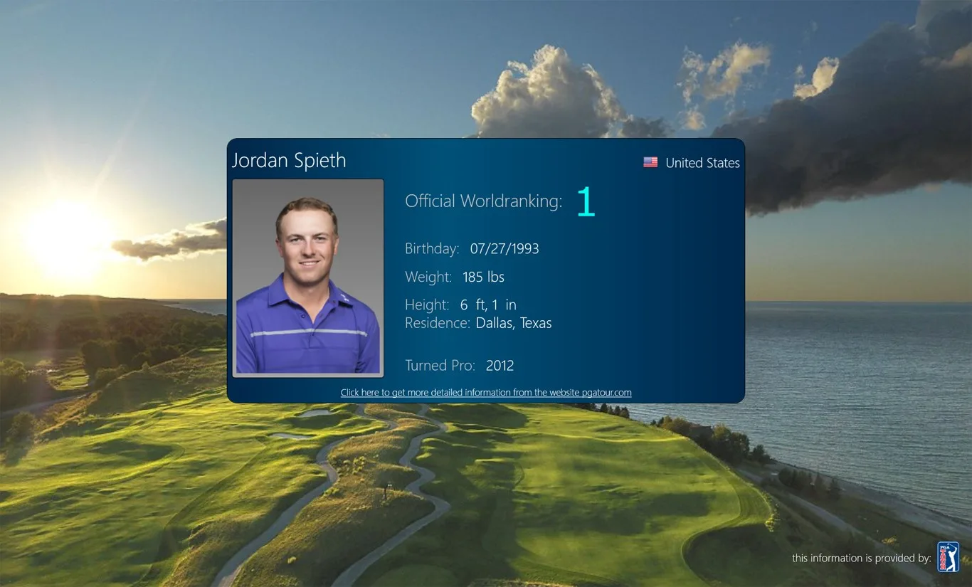 Golf swing viewer screenshot 1